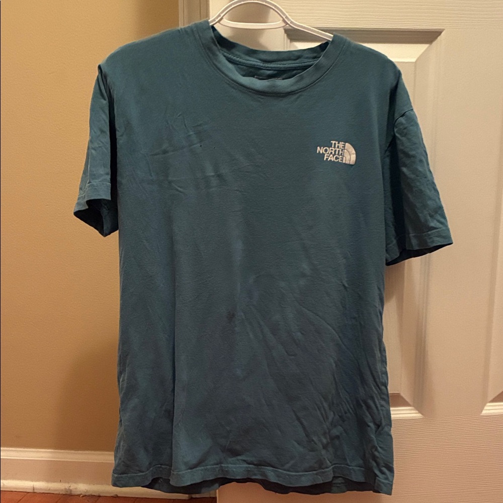 The North Face Men's Teal Short Sleeve Tee